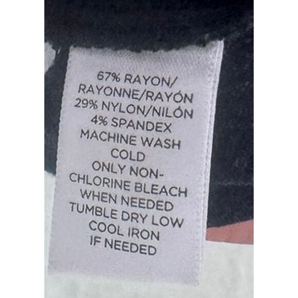 Ann Taylor LOFT Dark Gray Small Pull On Pants Rayon Nylon Blend - Picture 5 of 6